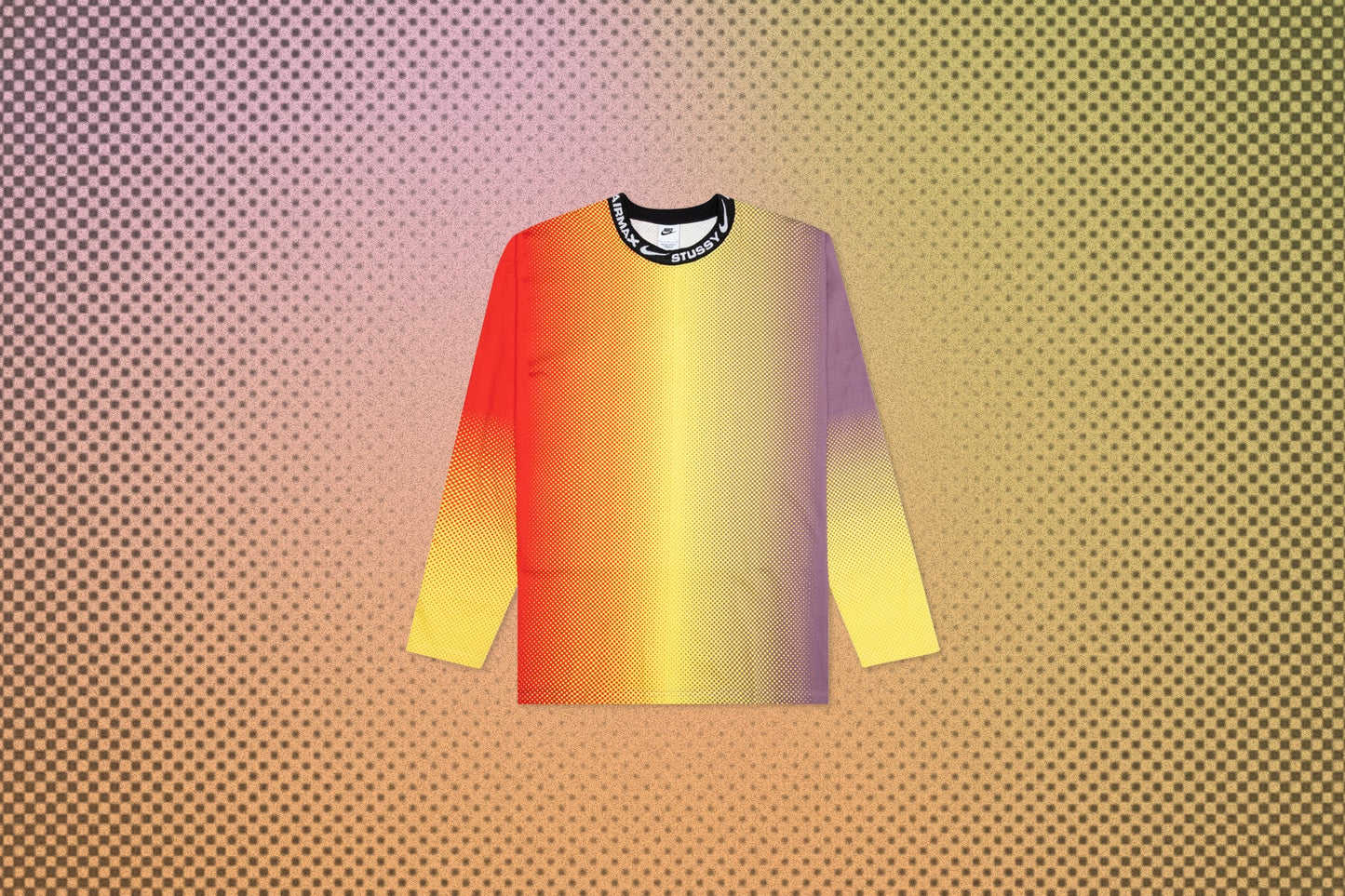 Nike x Stussy L/S T-Shirt - Multi/Black