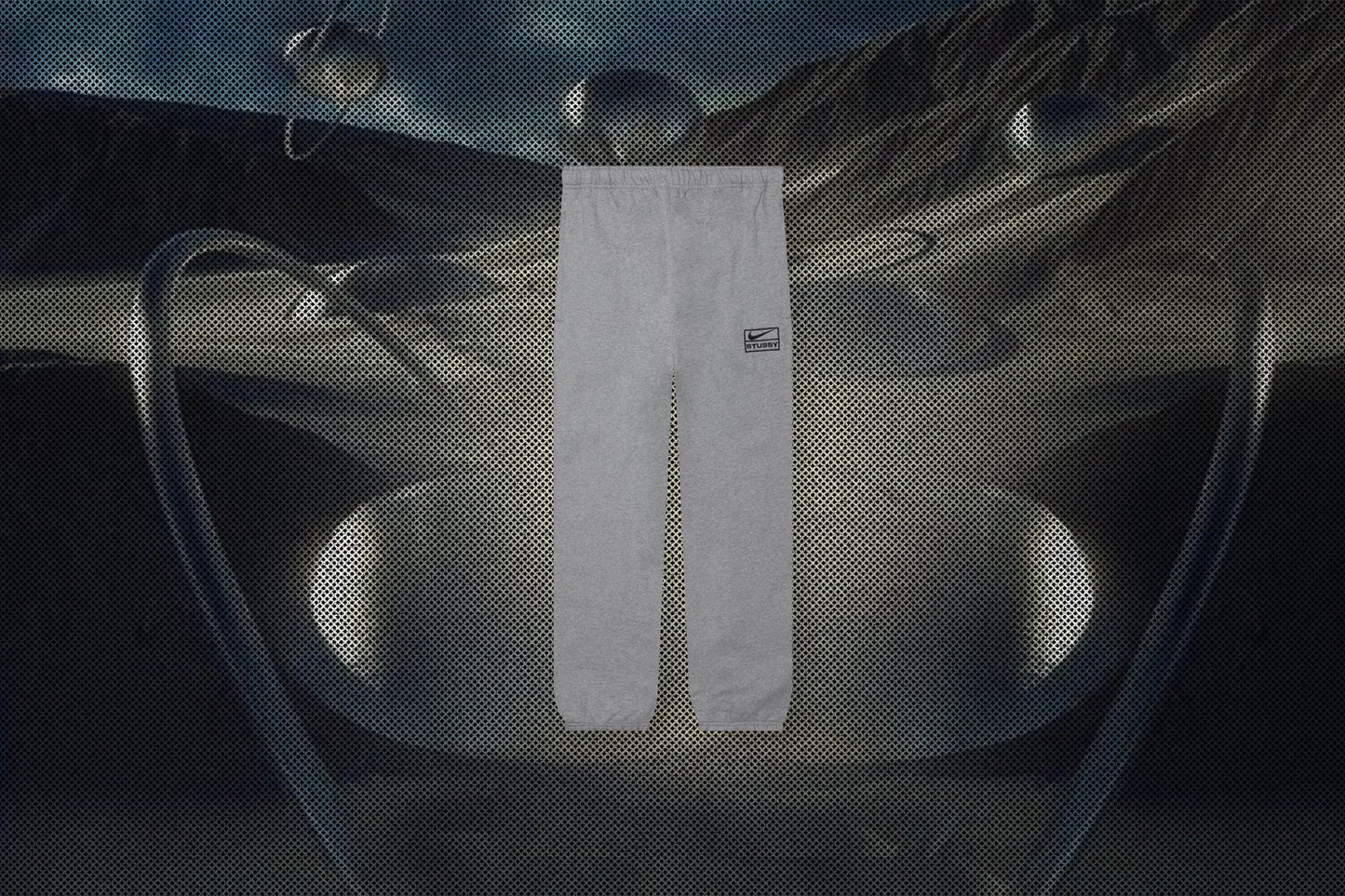 Nike x Stussy NRG Fleece Pant - Dark Grey Heather/Black