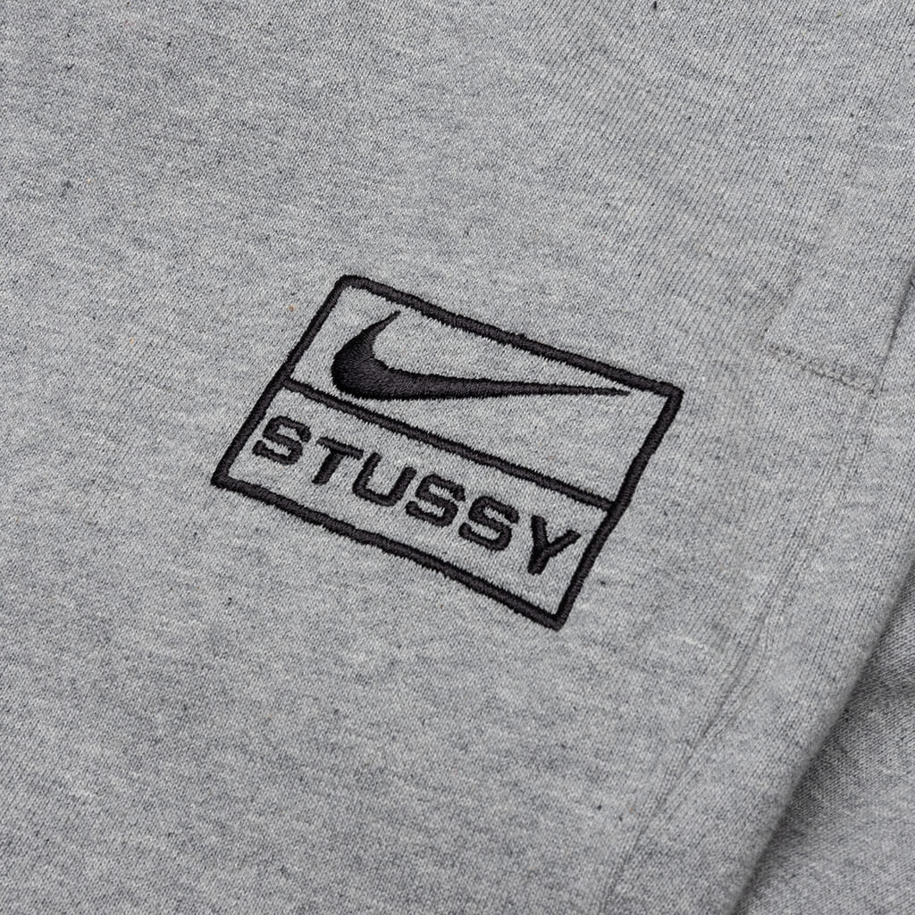 Nike x Stussy NRG Fleece Pant - Dark Grey Heather/Black
