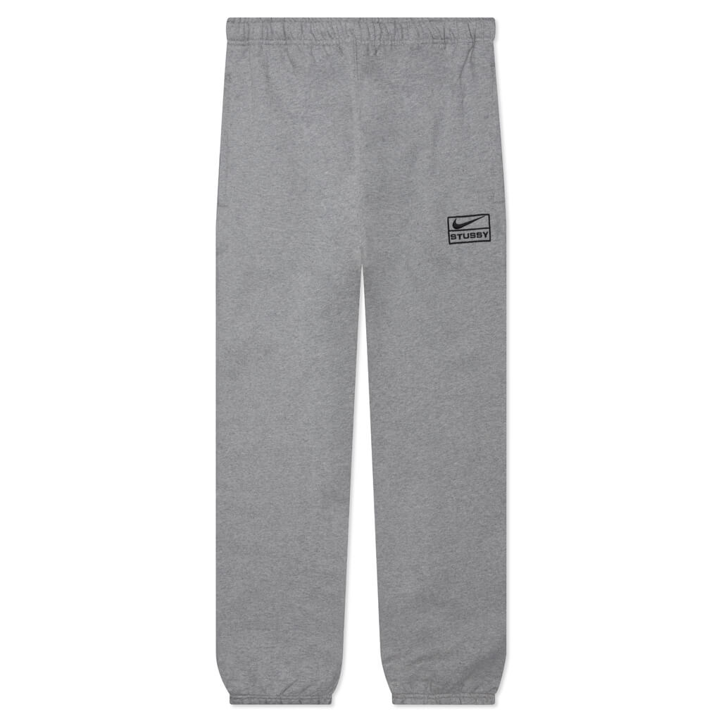 Nike x Stussy NRG Fleece Pant - Dark Grey Heather/Black