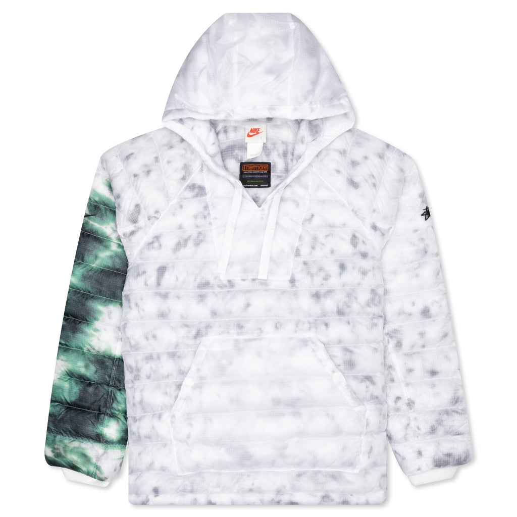 Nike x Stussy Insulated Jacket - White/Gorge Green