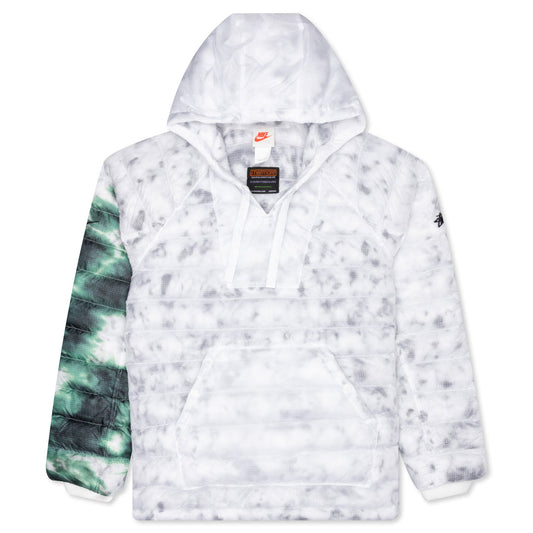 Nike x Stussy Insulated Jacket - White/Gorge Green