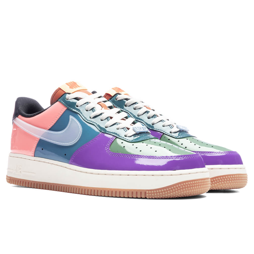 Nike x Undefeated Air Force 1 Low SP - Wild Berry/Celestine Blue/Multi