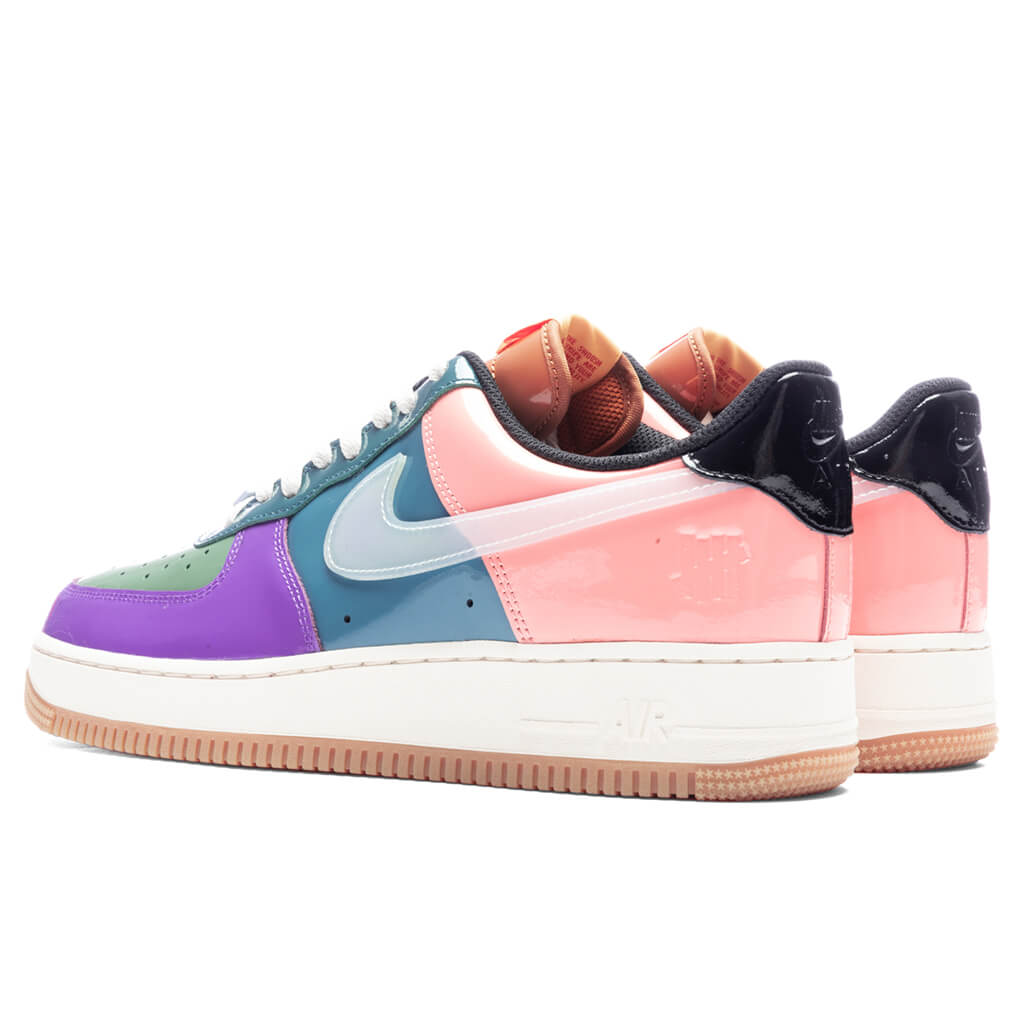 Nike x Undefeated Air Force 1 Low SP - Wild Berry/Celestine Blue/Multi