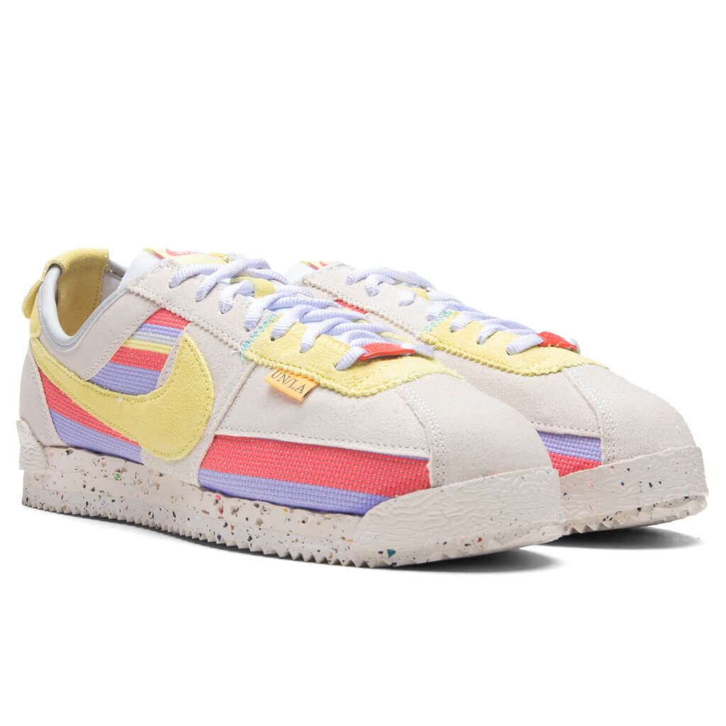 Nike x Union Cortez SP - White/Lemon Frost/Grey Fog