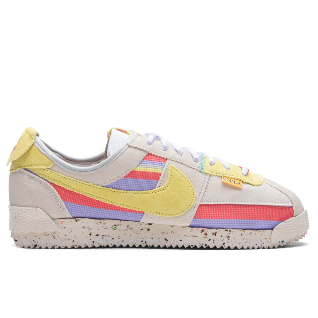 Nike x Union Cortez SP - White/Lemon Frost/Grey Fog