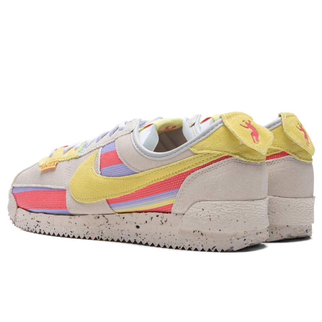 Nike x Union Cortez SP - White/Lemon Frost/Grey Fog