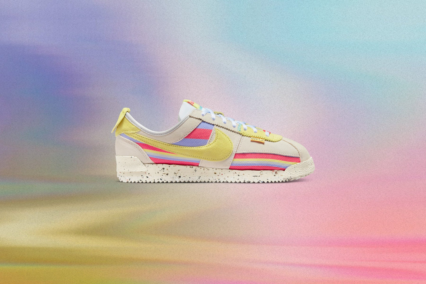 Nike x Union Cortez SP - White/Lemon Frost/Grey Fog