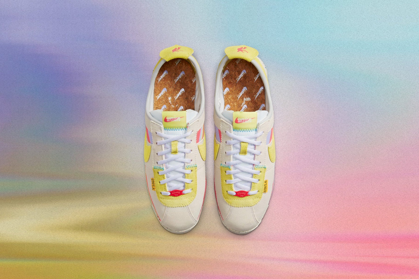 Nike x Union Cortez SP - White/Lemon Frost/Grey Fog