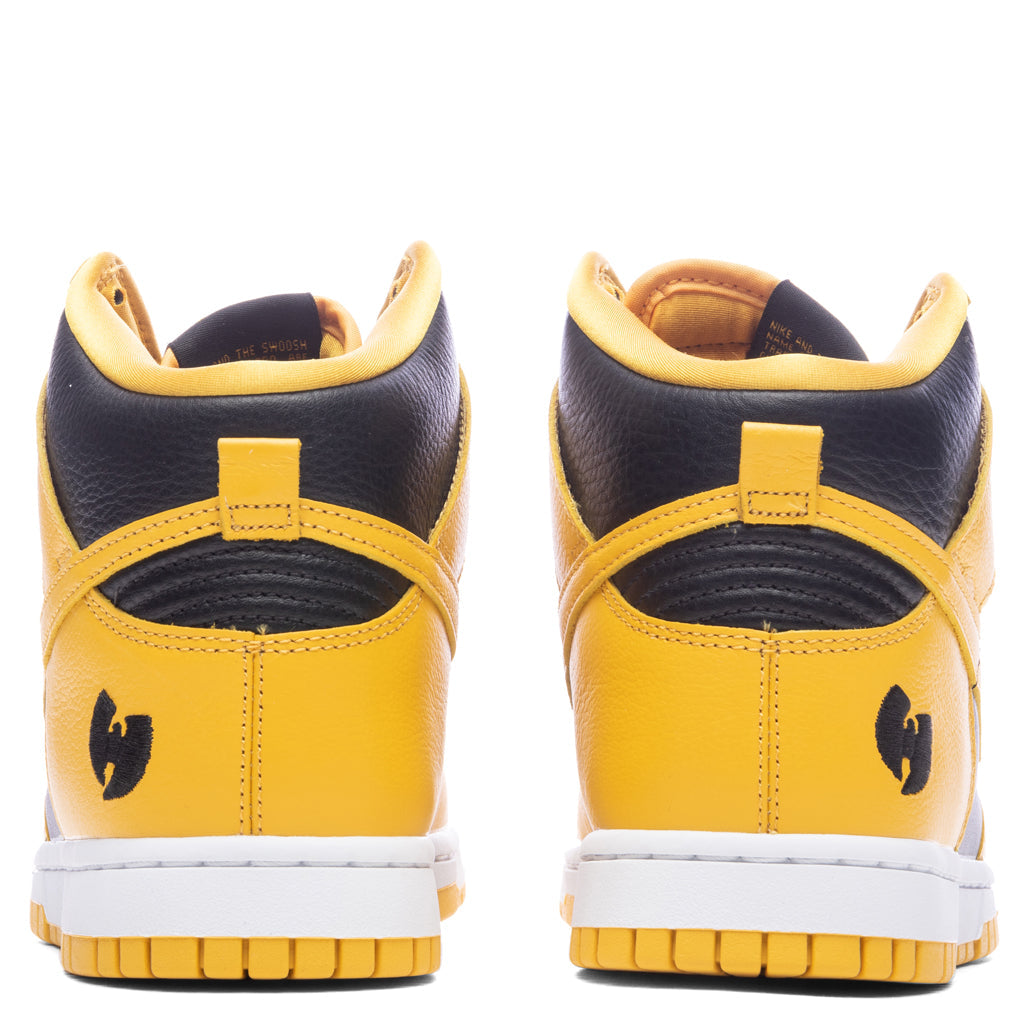 Nike x Wu-Tang Dunk High Retro Premium - Black/Pollen/White