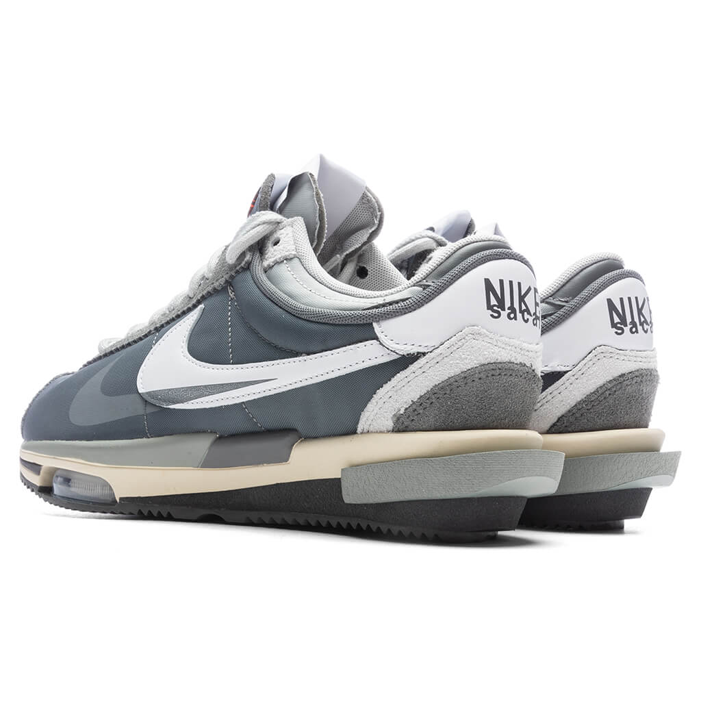 Nike x Sacai Zoom Cortez 4.0 - Iron Grey/White/Light Cream