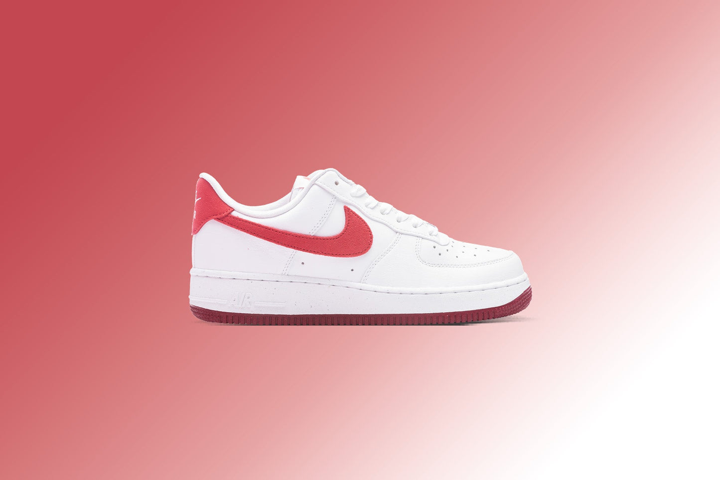 Women's Air Force 1 '07 'Adobe' - White/Adobe/Team Red/Dragon Red