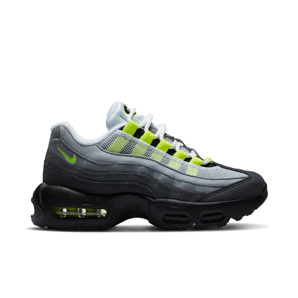 Air Max 95 OG (PS) - Black/Neon Yellow