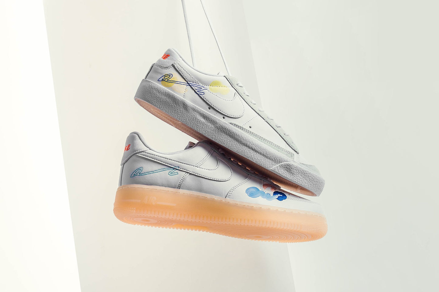 Nike x Mayumi Yamase Flyleather Air Force 1 - White