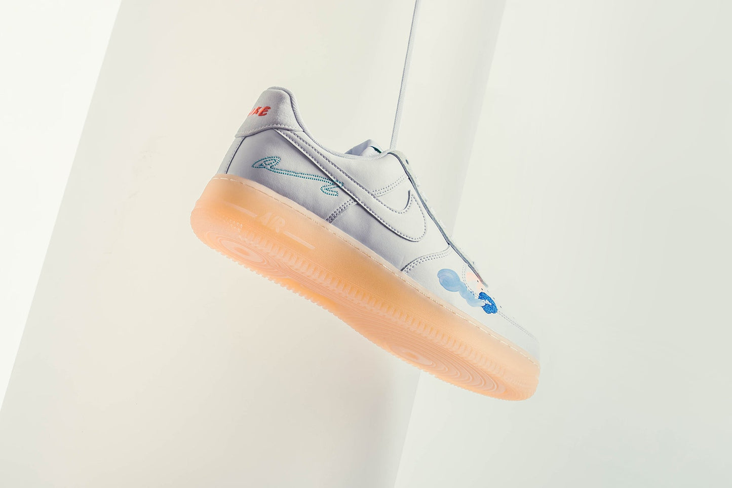 Nike x Mayumi Yamase Flyleather Air Force 1 - White