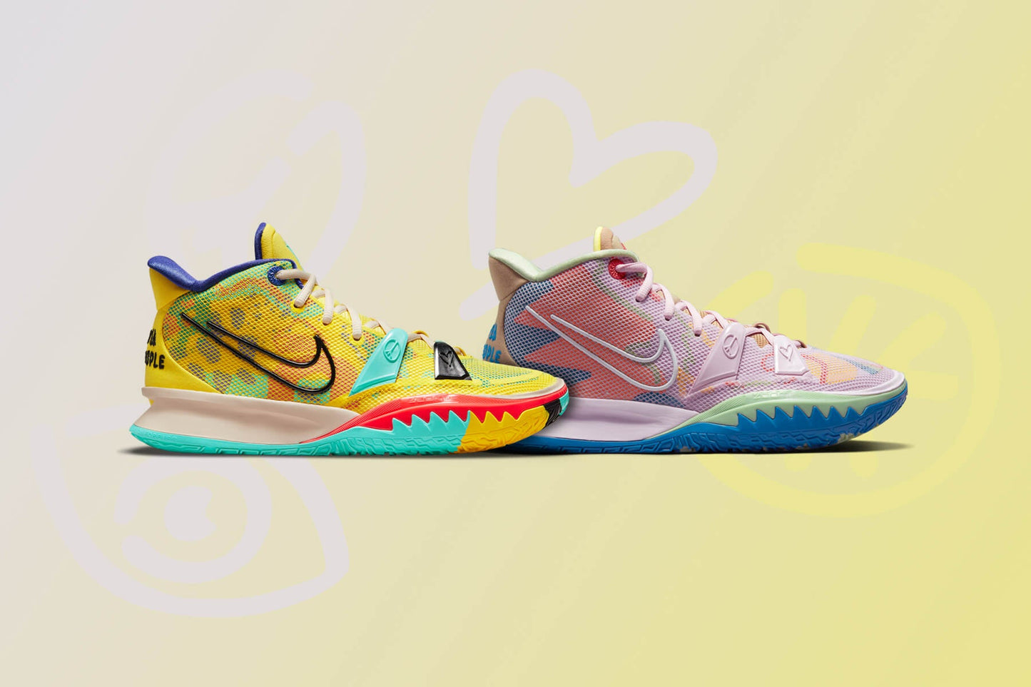 Kyrie 7 - Regal Pink/White