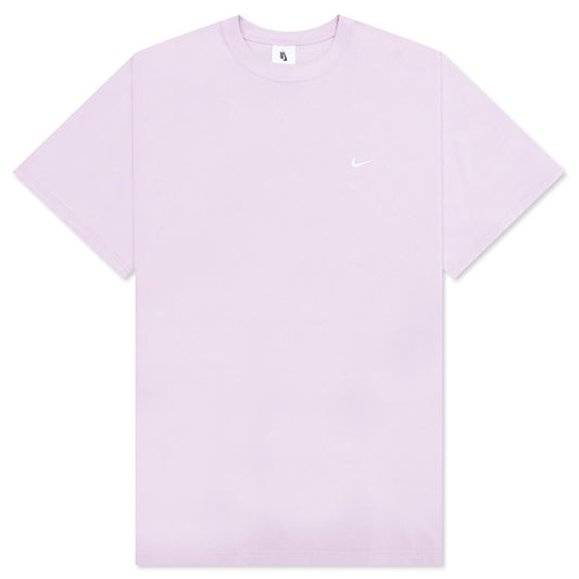 NikeLab Women's Fleece T-Shirt - Doll/White