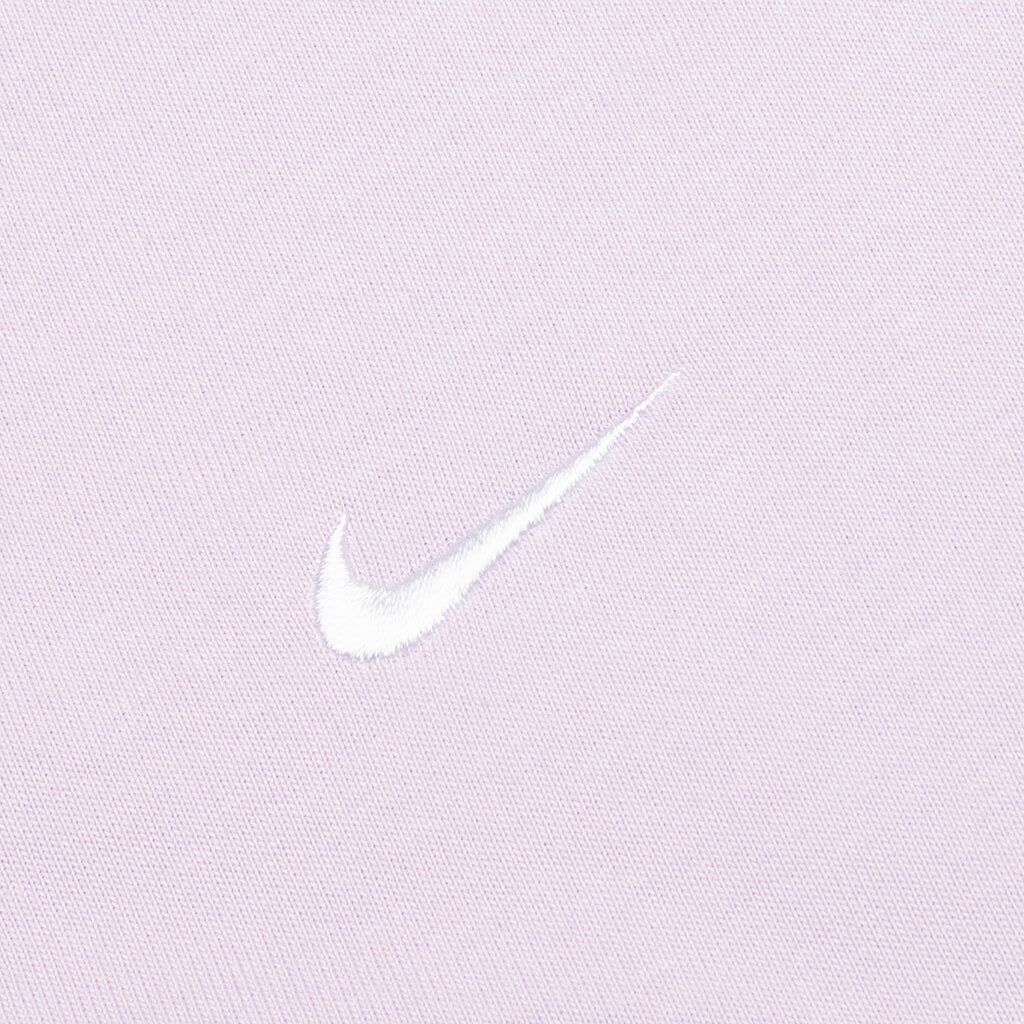 NikeLab Women's Fleece T-Shirt - Doll/White