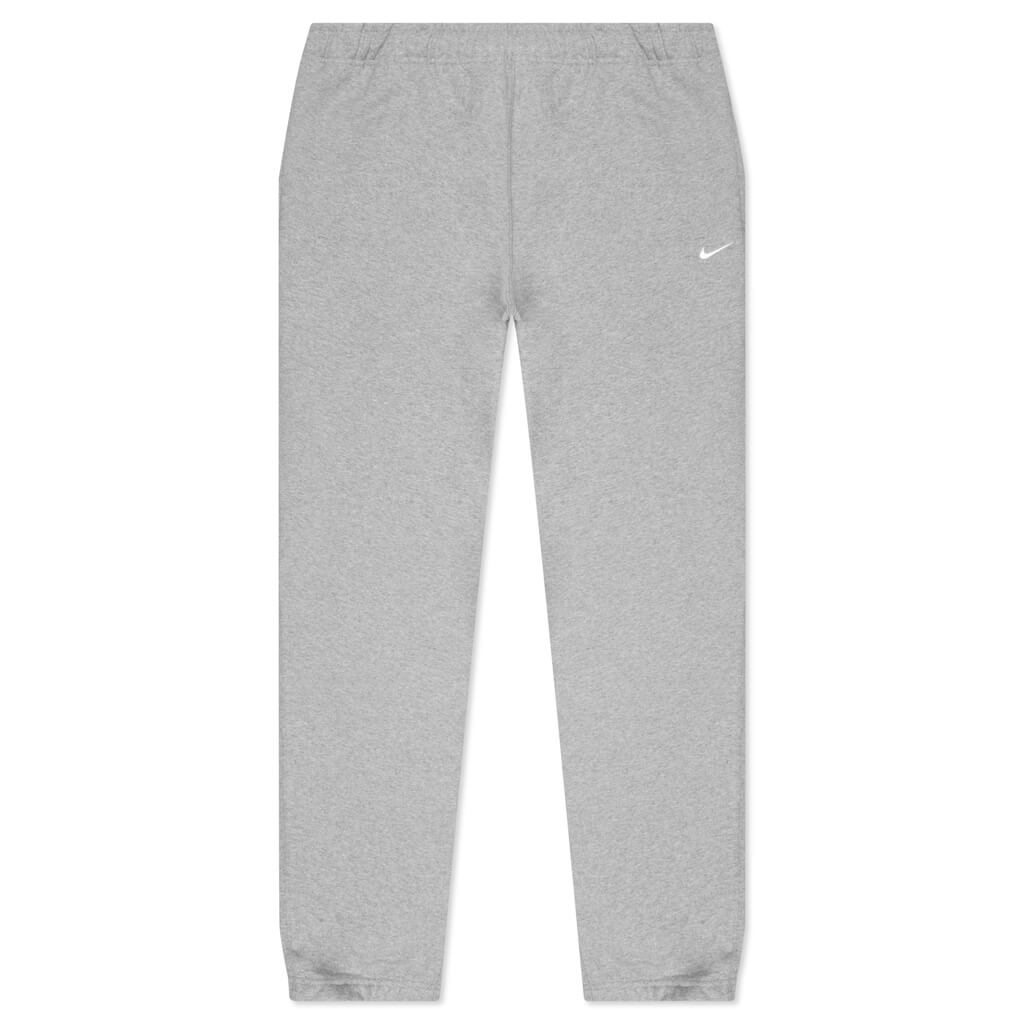 NikeLab Fleece Pant - Dark Grey Heather/White