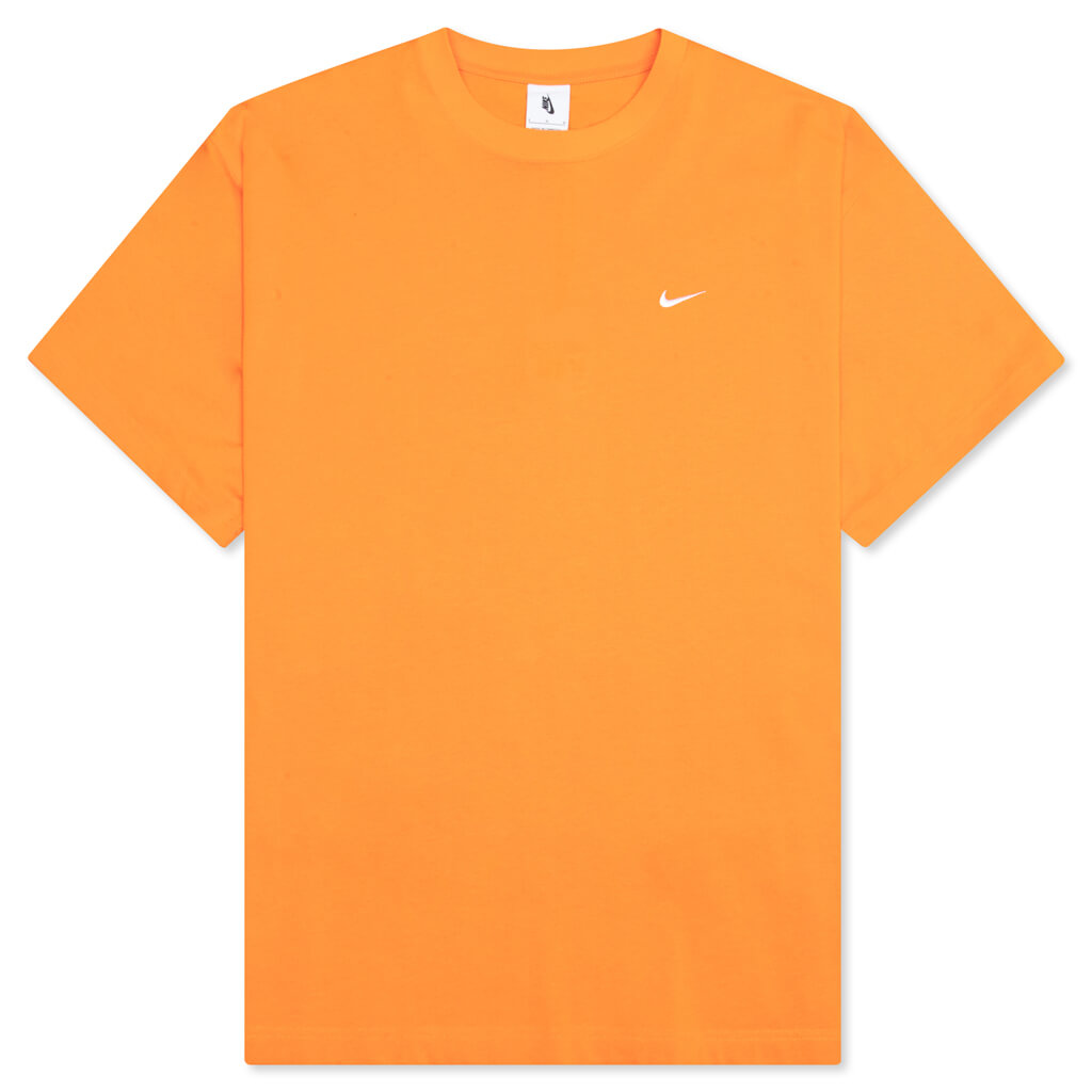 NikeLab Heavyweight T-Shirt - Kumquat/White