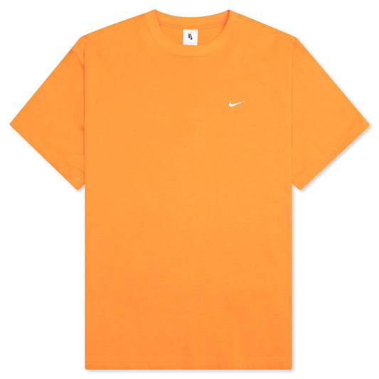 NikeLab Heavyweight T-Shirt - Kumquat/White