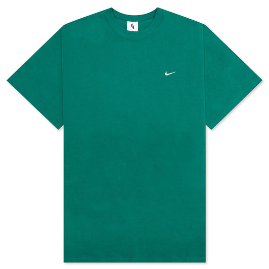 NikeLab Heavyweight T-Shirt - Mystic Green/White