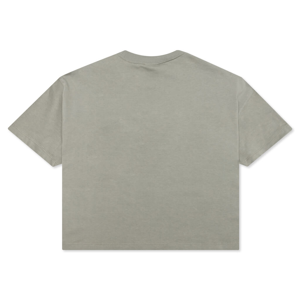 NikeLab Women's Fleece T-Shirt - Light Army/White