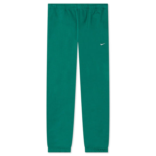 NikeLab Women's Fleece Trousers - Mystic Green/White