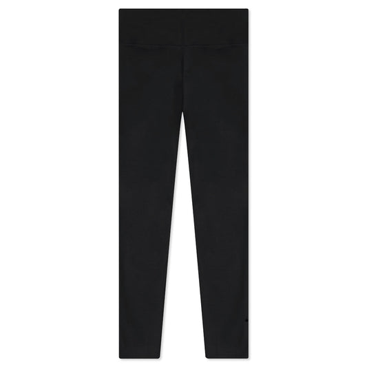 One Luxe Women's Mid-Rise 7/8 Leggings - Black/Clear