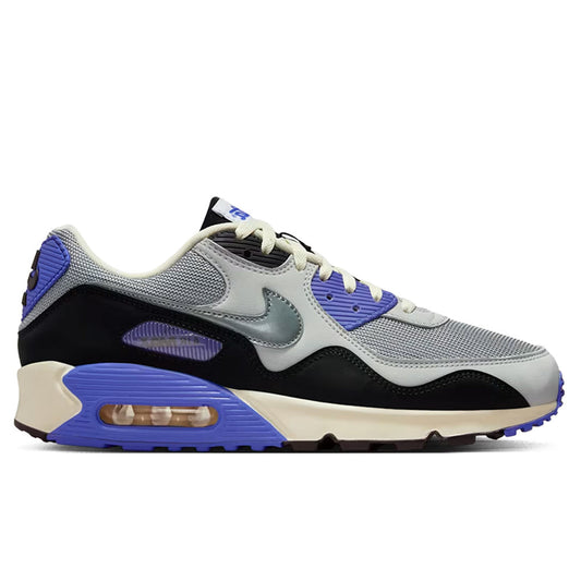 Nike x Patta Air Max 90 'Waves' - Particle Grey/Neutral Grey/Sapphire