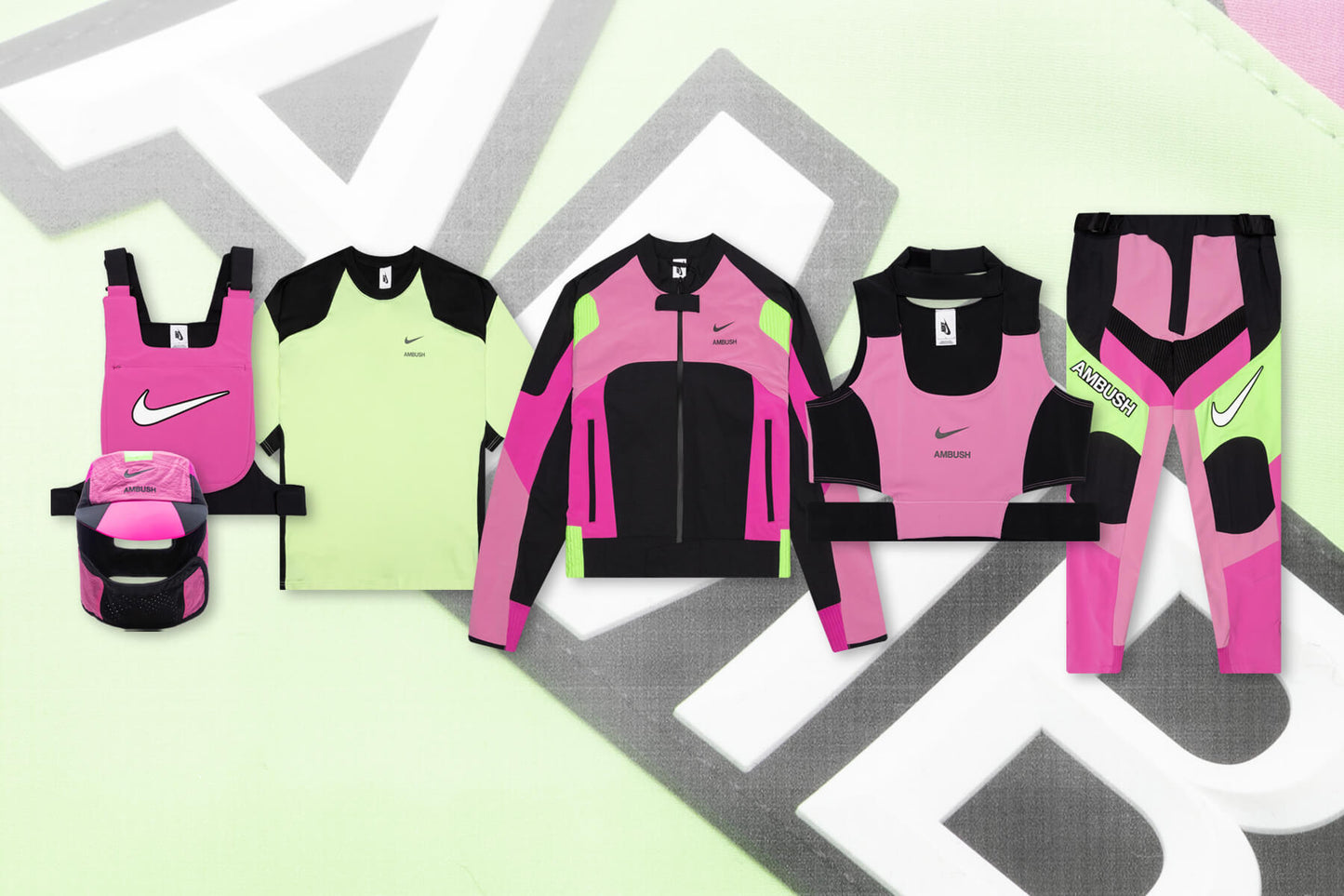 Nike x Ambush NRG Ambush Moto Jacket - Magic Flamingo/Black