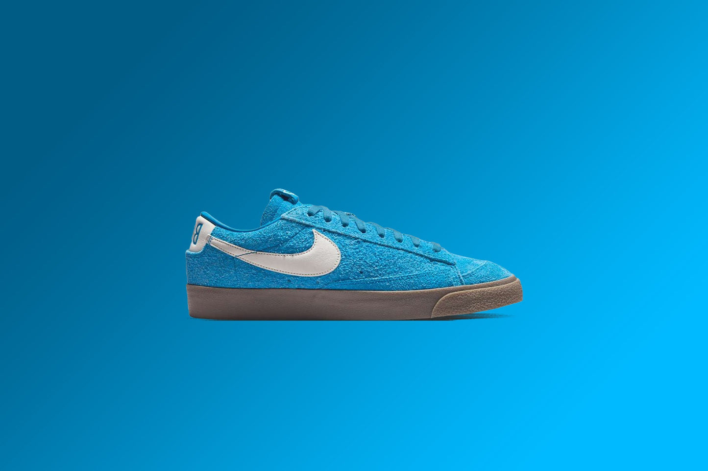 Nike x Devin Booker x Chevrolet Blazer Low Book 'Surf Blue' QS - Surf Blue/Sail/Gum Dark Brown