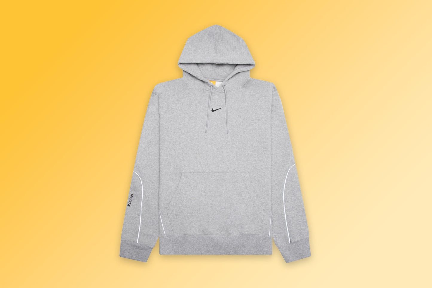 Nike x NOCTA Fleece CS Hoodie - Heather Grey/Matte Silver/Black