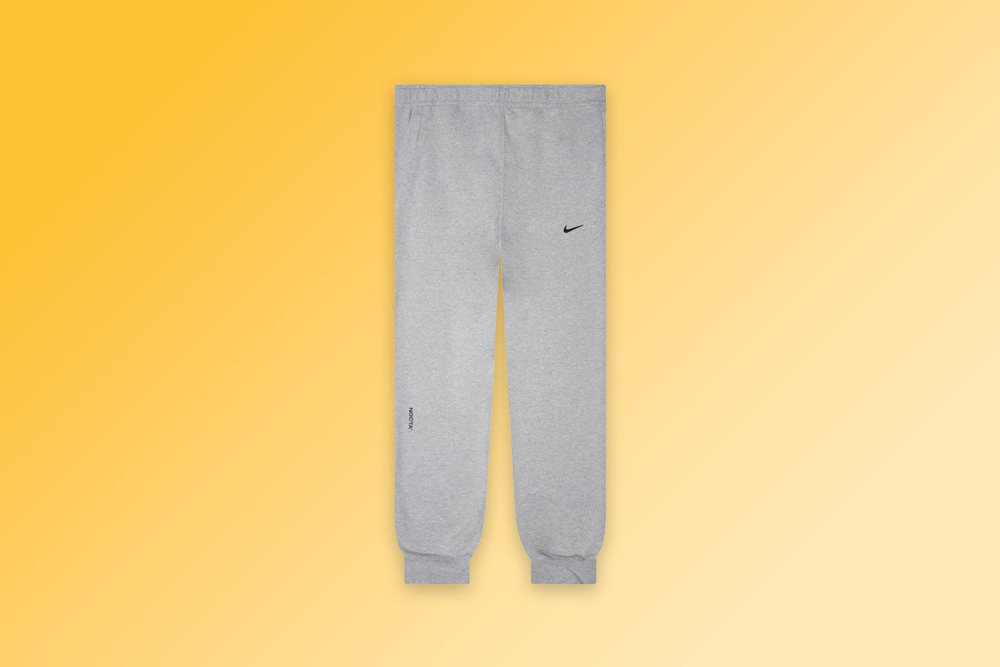 Nike x NOCTA Fleece CS Pants  - Heather Grey/Matte Silver/Black