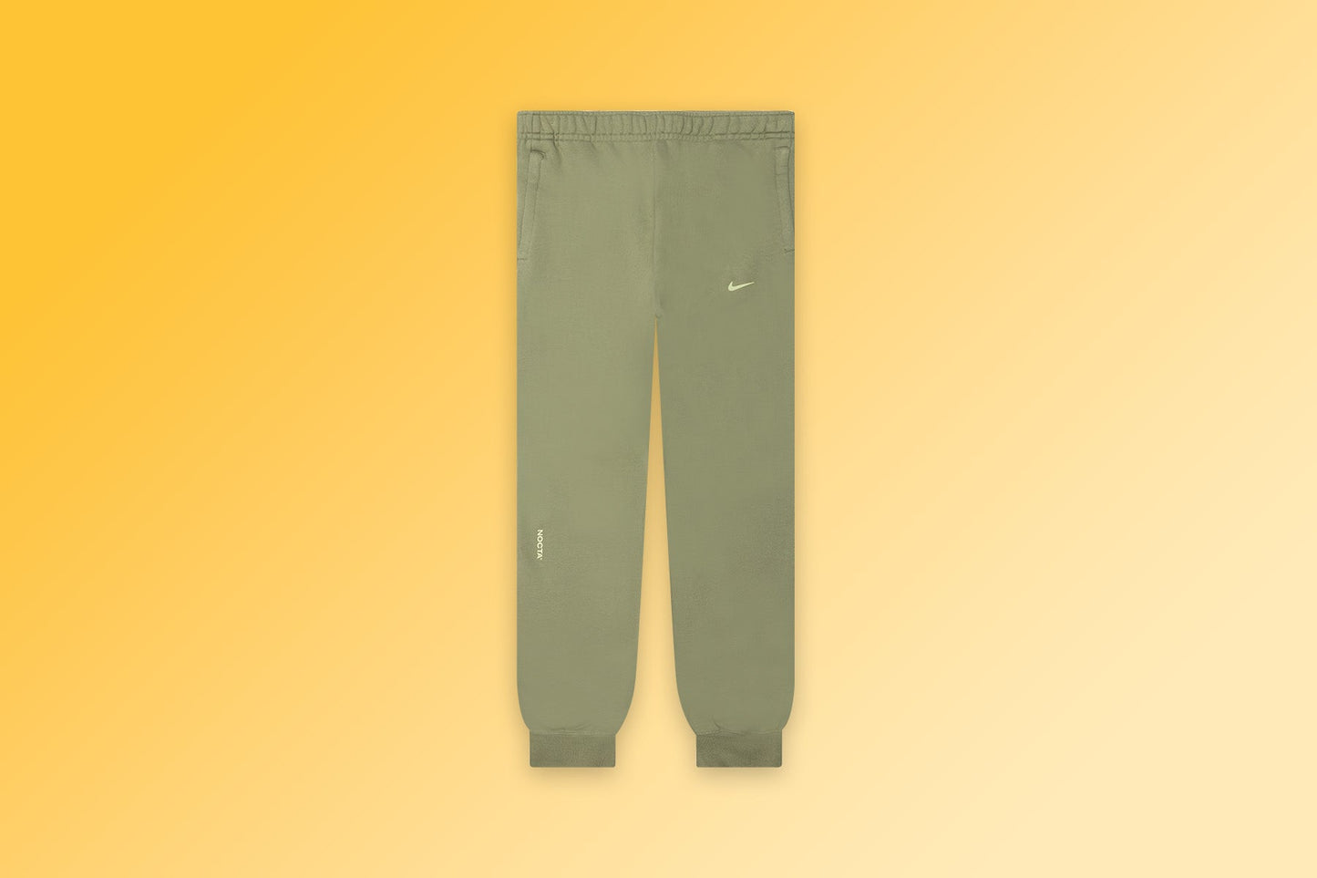 Nike x NOCTA NRG Cs Pant Fleece - Oil Green/Light Liquid Lime