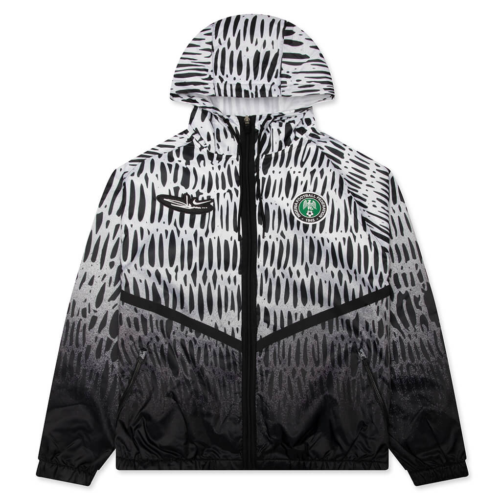 Nike x Nigeria x Slawn Soccer Anthem Jacket - Black/White