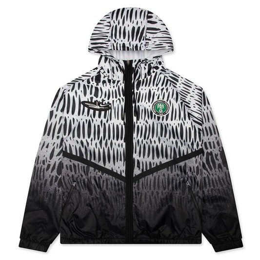 Nike x Nigeria x Slawn Soccer Anthem Jacket - Black/White