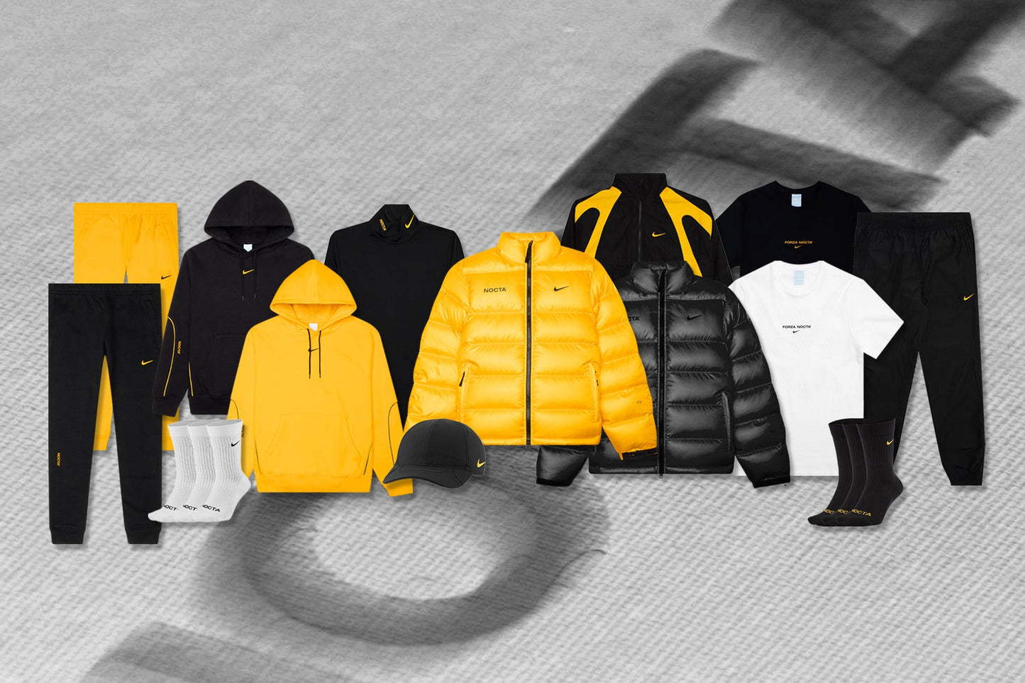 Nike x NOCTA NRG AU Puffer Jacket - University Gold