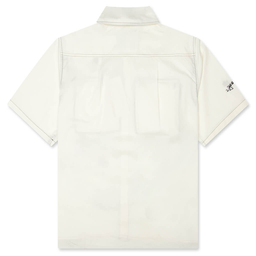 No Where Button Up - Birch