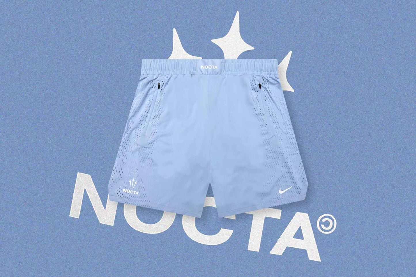 NOCTA Shorts - Cobalt Bliss/White
