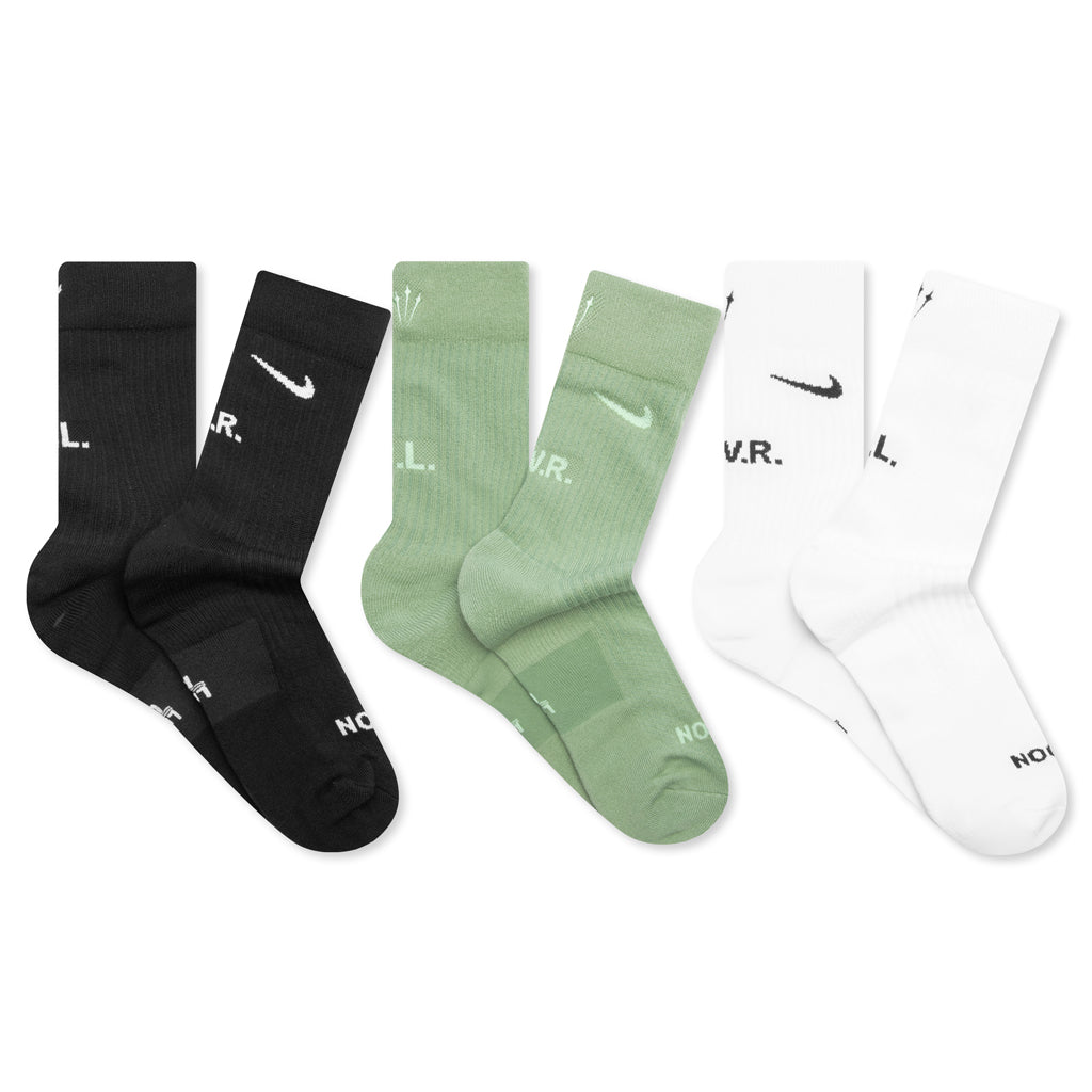 Nike x NOCTA NRG SNKR Sox Crew 3PR - Multi Color