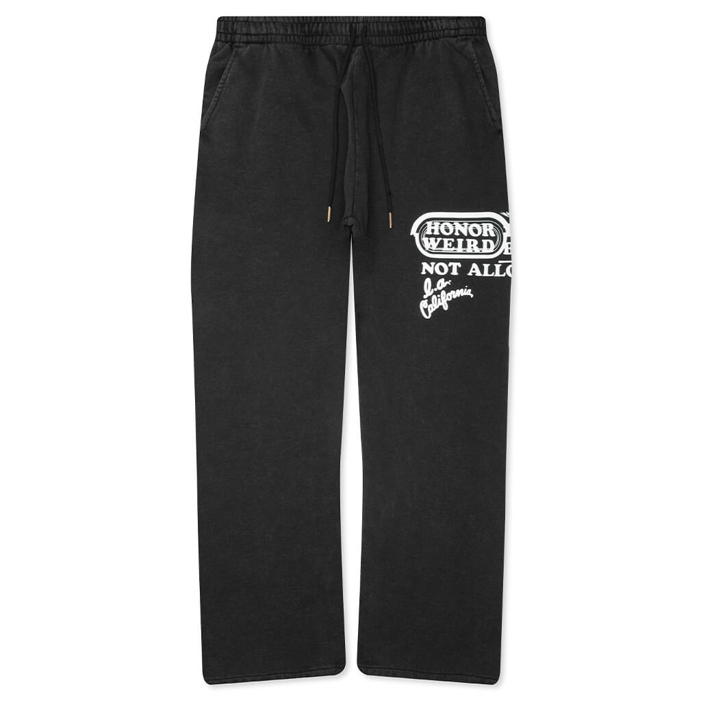 Not Allowed Sweats - Black