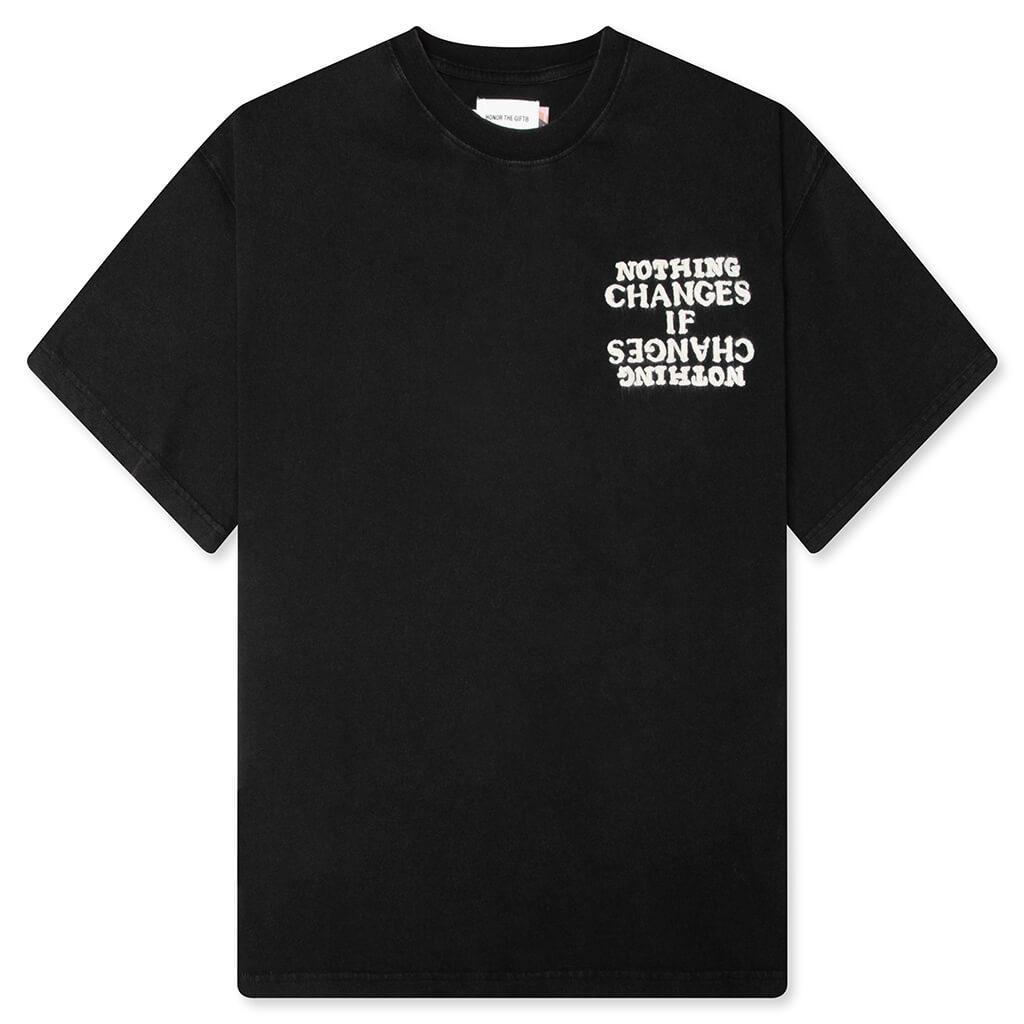 Nothing Changes Tee - Black