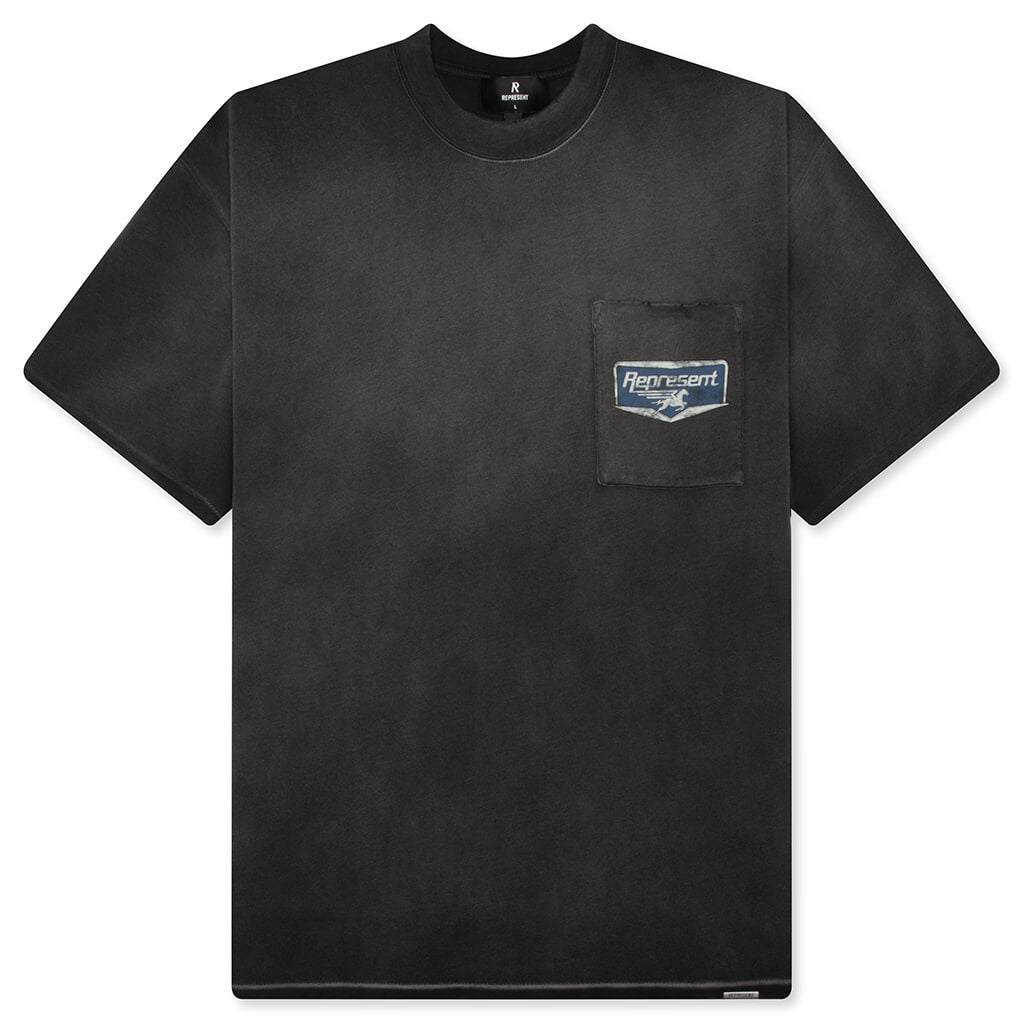 Nothing Faster T-Shirt - Stained Black