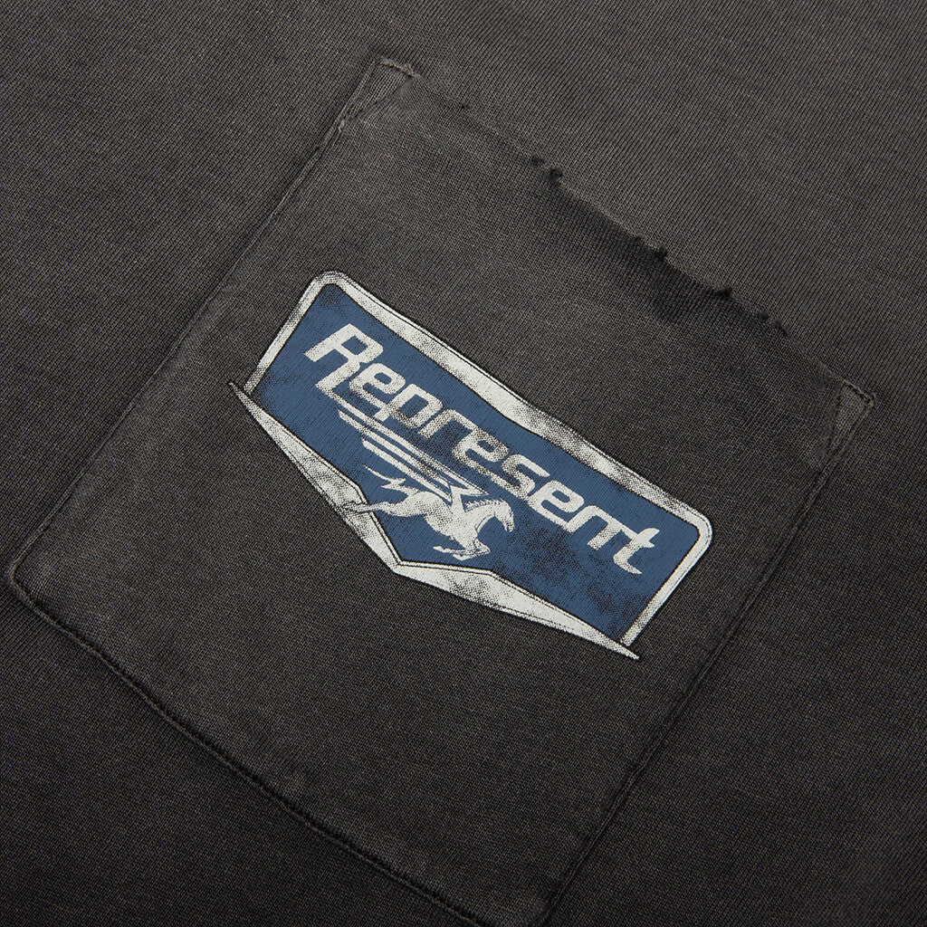 Nothing Faster T-Shirt - Stained Black
