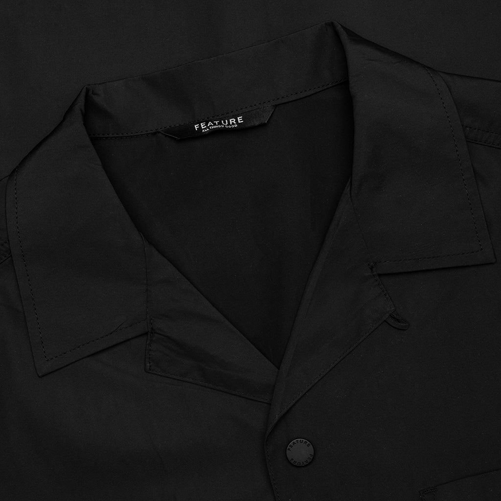 Judd Nylon Shirt - Black