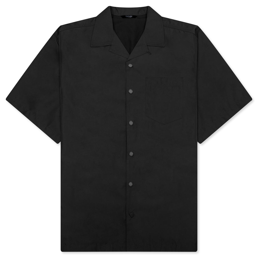 Judd Nylon Shirt - Black