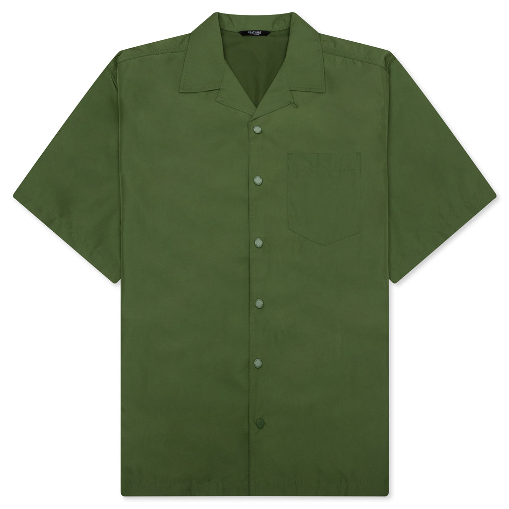 Judd Nylon Shirt - Olive
