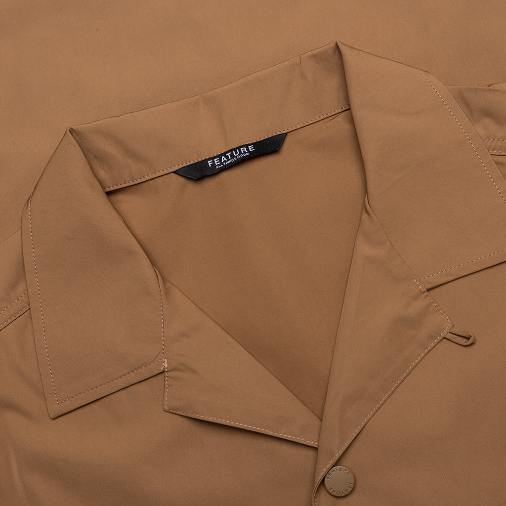 Judd Nylon Shirt - Tan