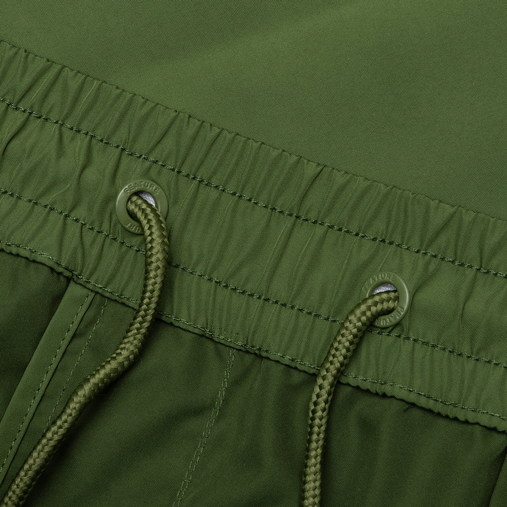 Andre Nylon Short - Olive